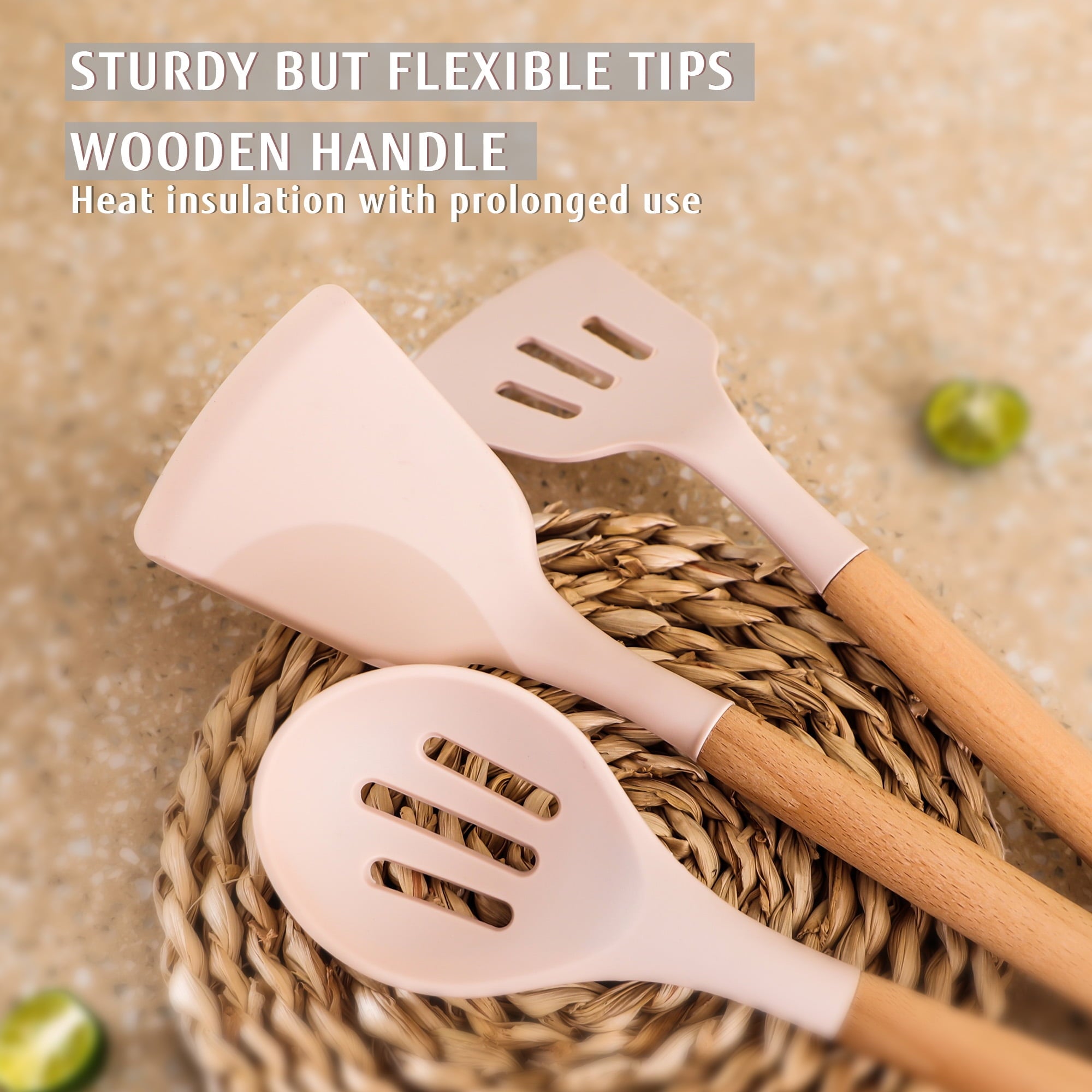 32 PCS Silicone Cooking Utensils Set, 446°F for Nonstick Cookware