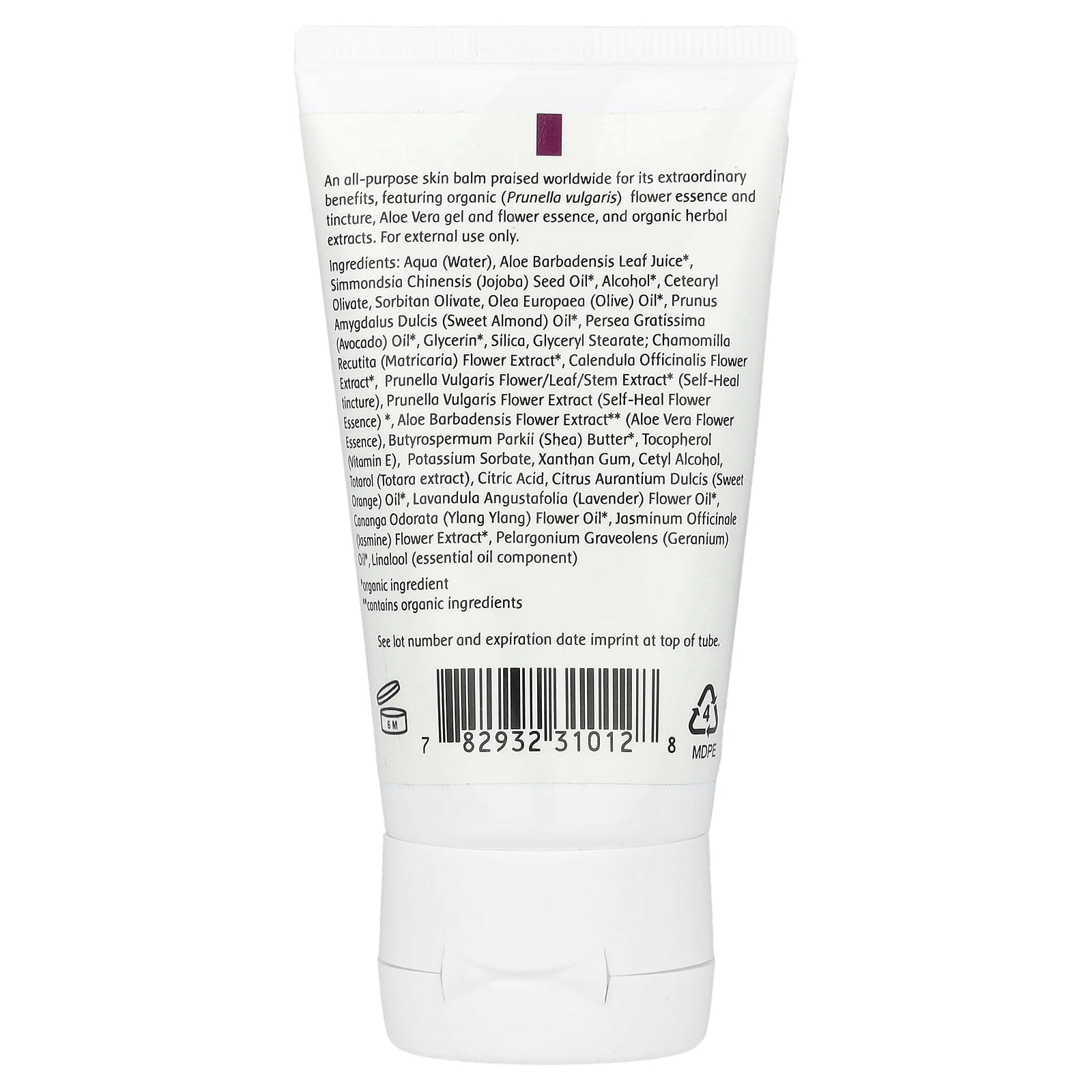 Flower Essence Services Self Heal Skin Creme, 2 fl oz (60 ml)
