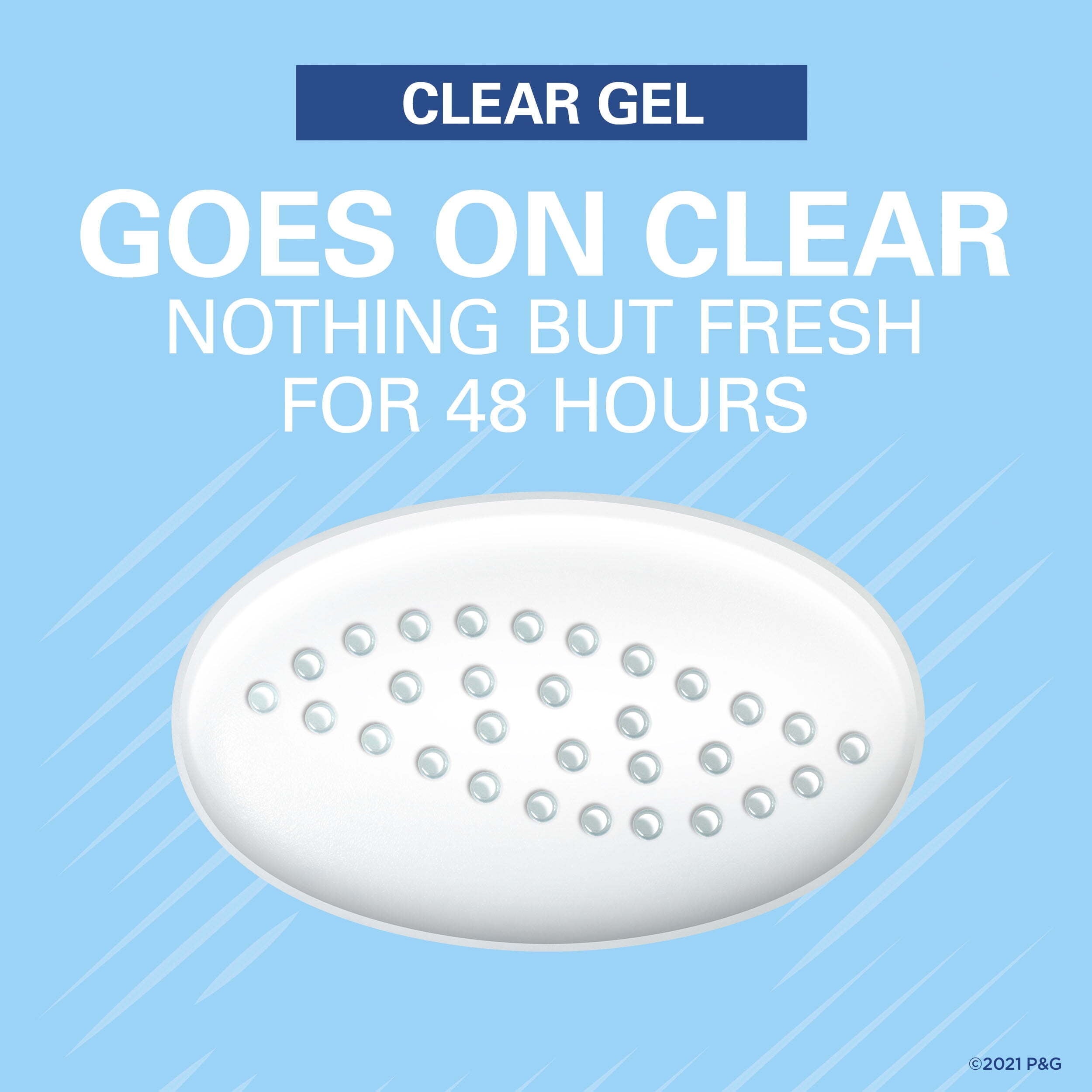 Outlast Clear Gel Antiperspirant Deodorant, Unscented, 3.4 oz