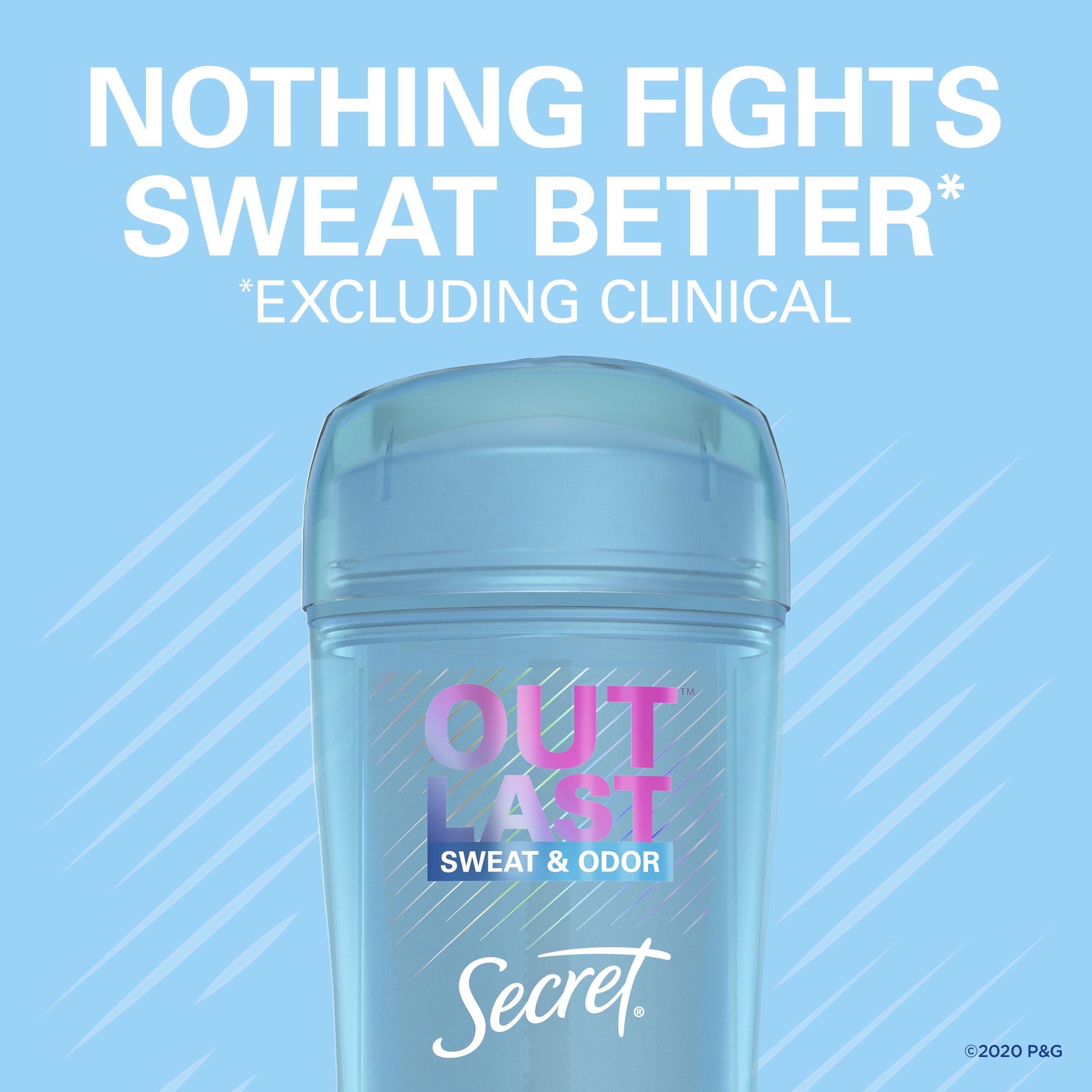 Outlast Clear Gel Antiperspirant Deodorant, Unscented, 3.4 oz