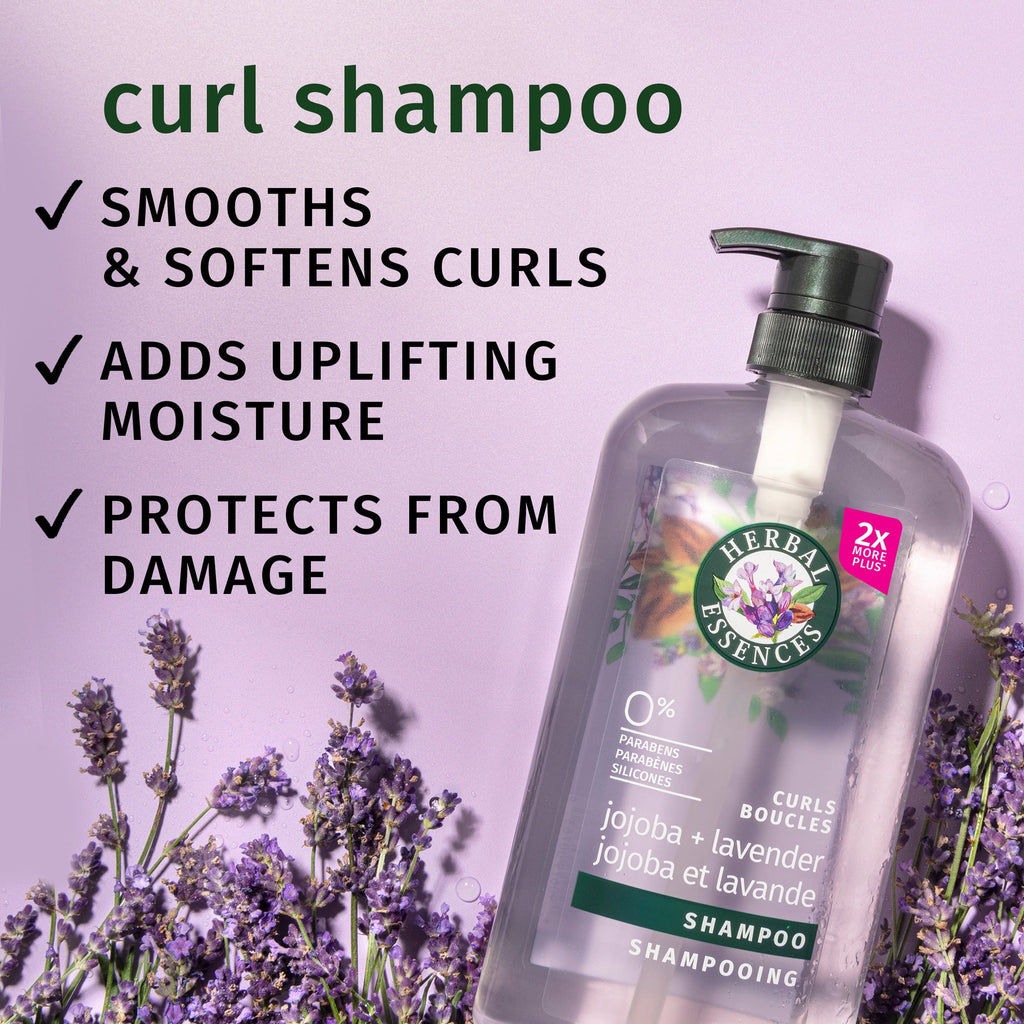 Jojoba Oil and Lavender Curls Shampoo, 33.8 fl oz