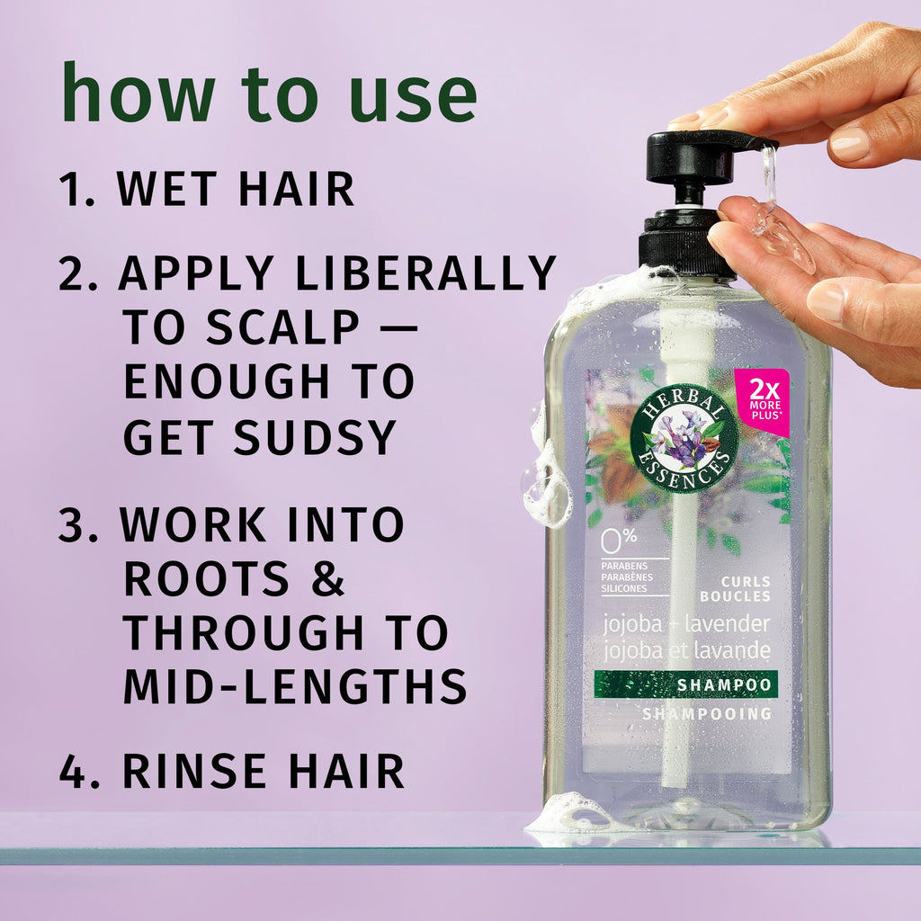 Jojoba Oil and Lavender Curls Shampoo, 33.8 fl oz
