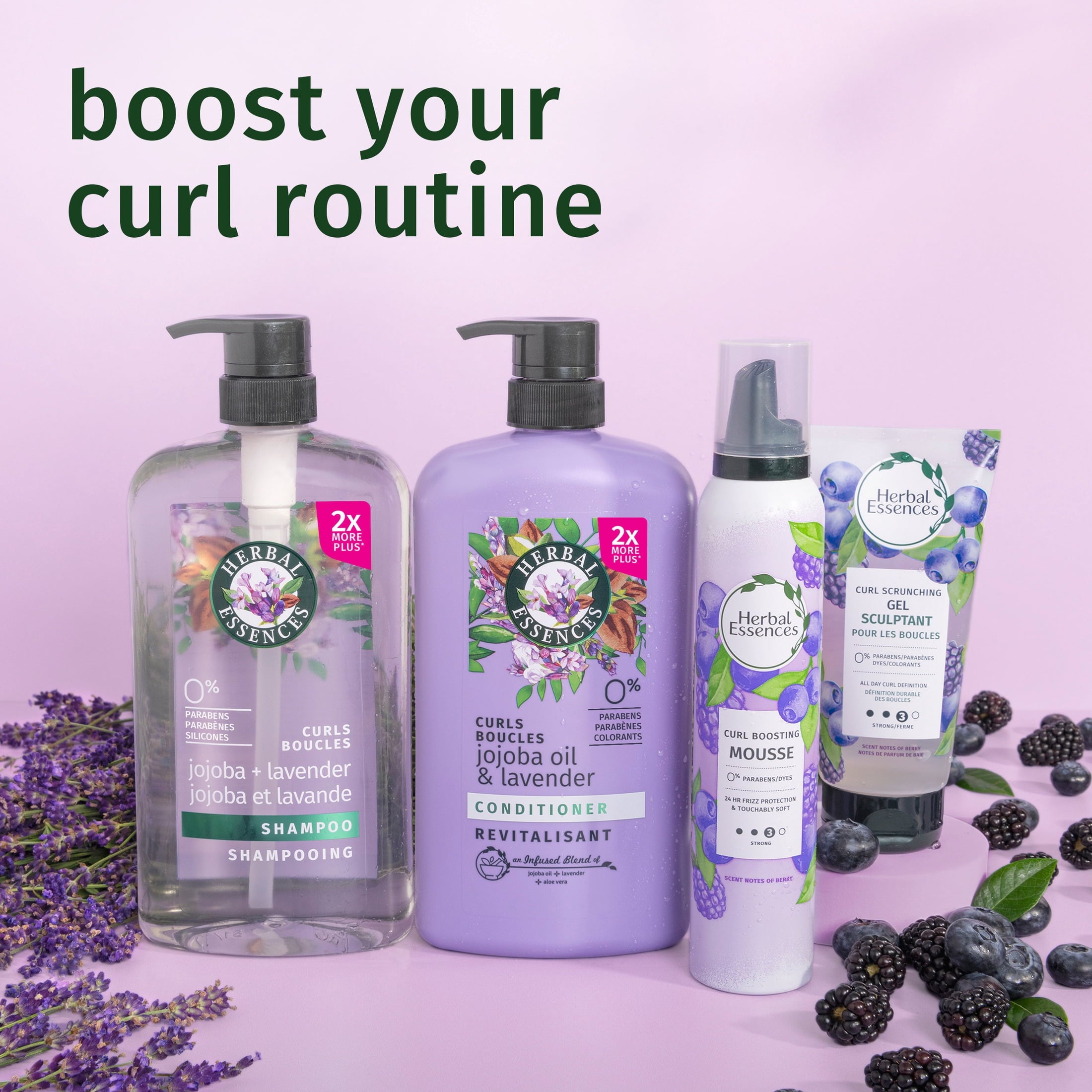 Jojoba Oil and Lavender Curls Shampoo, 33.8 fl oz