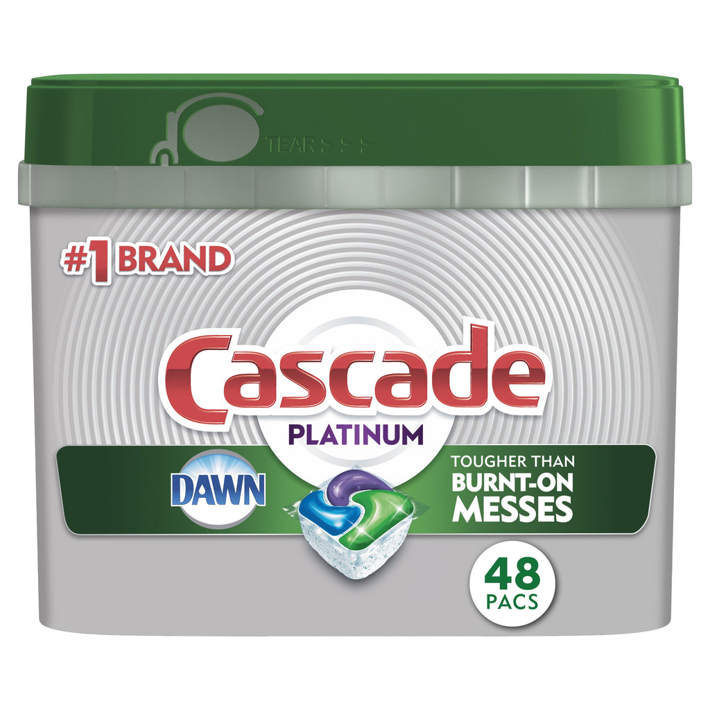 Platinum ActionPacs Dishwasher Detergent, Fresh Scent, 48 Count
