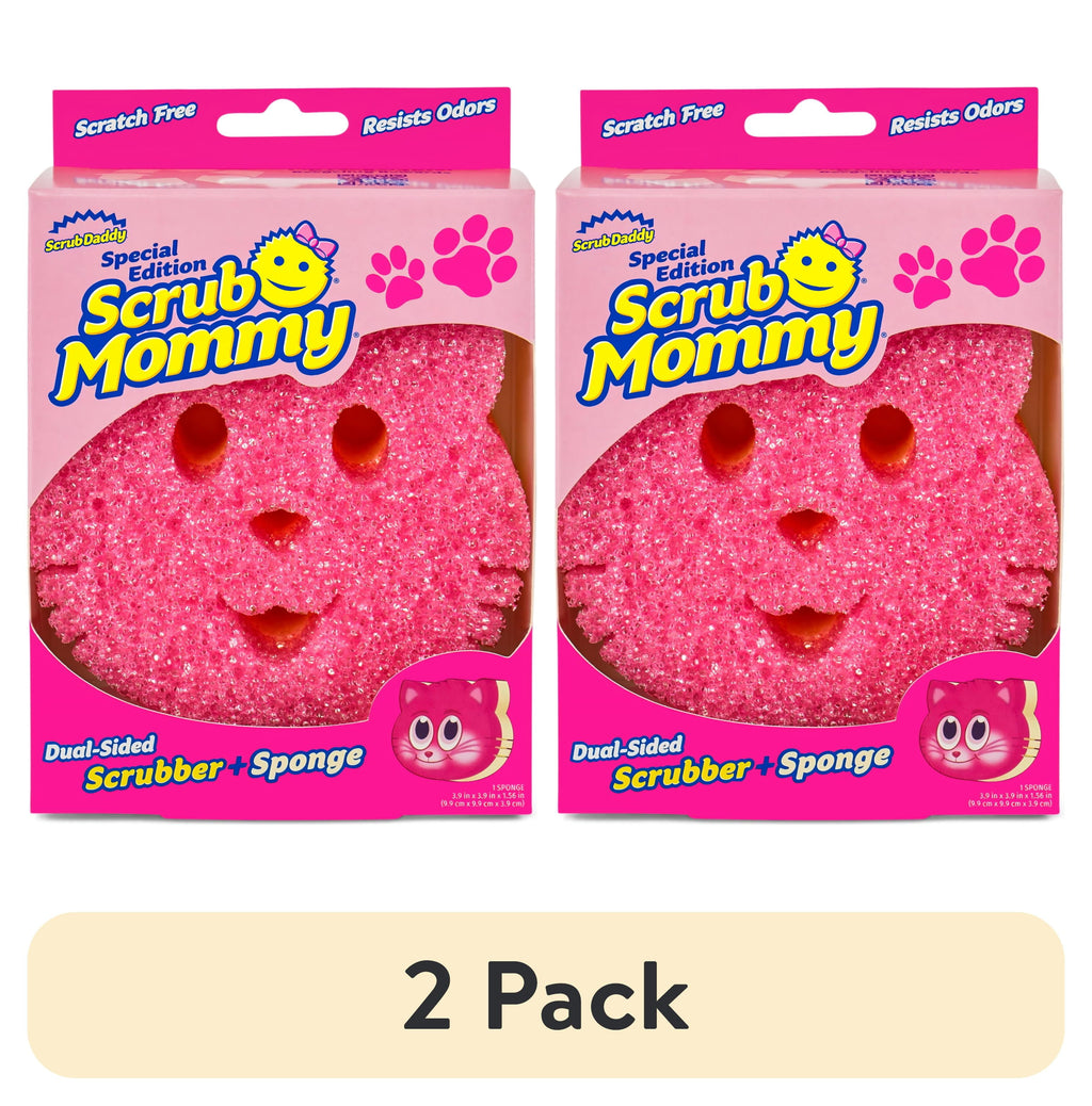 Scrub Mommy Special Edition Cat Dual-Sided Cleaning Sponge