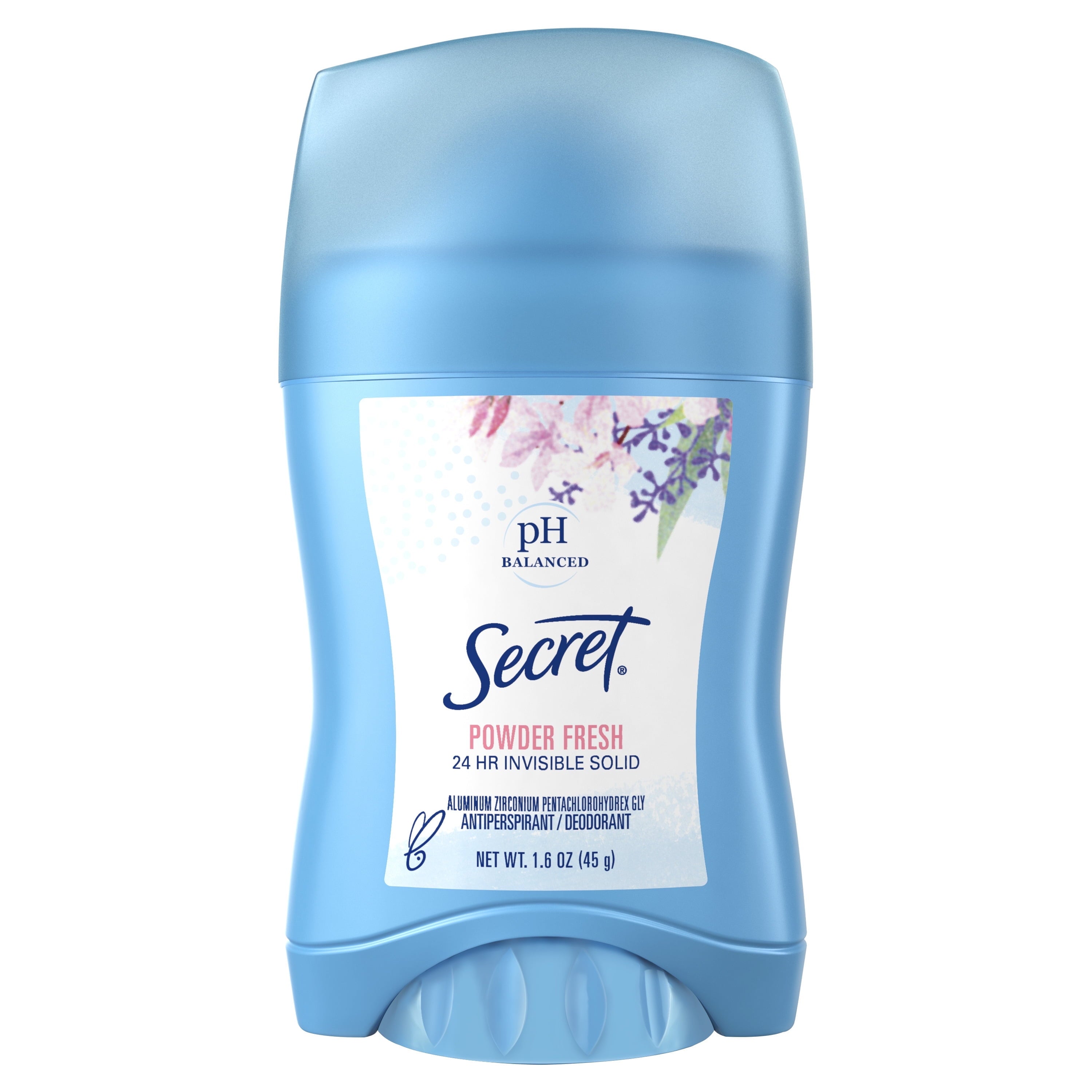 Invisible Solid Antiperspirant Deodorant for Women, Powder Fresh, 1.6 oz