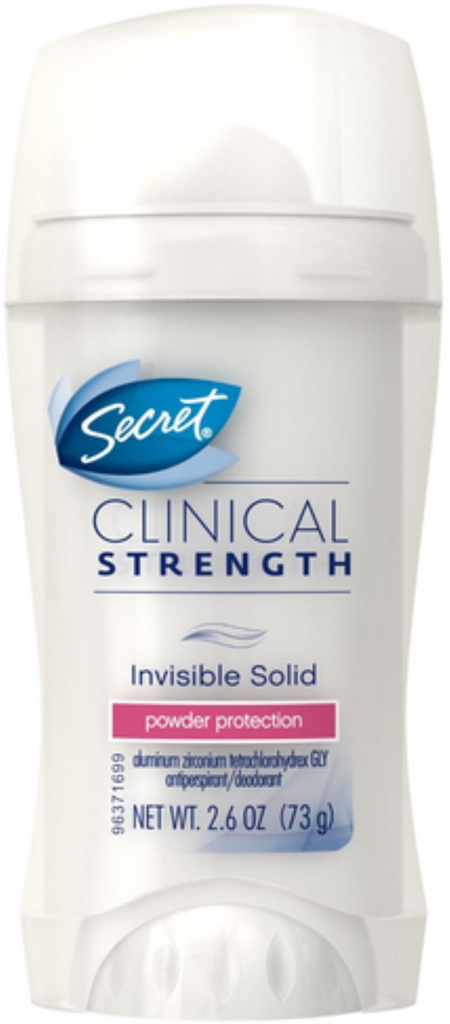 4 Pack - Clinical Invisible Solid Antiperspirant &amp; Deodorant Powder Protection, 2.6 oz