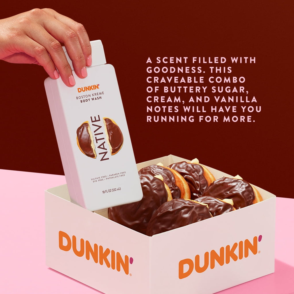Dunkin' Body Wash, Boston Kreme, 18 oz