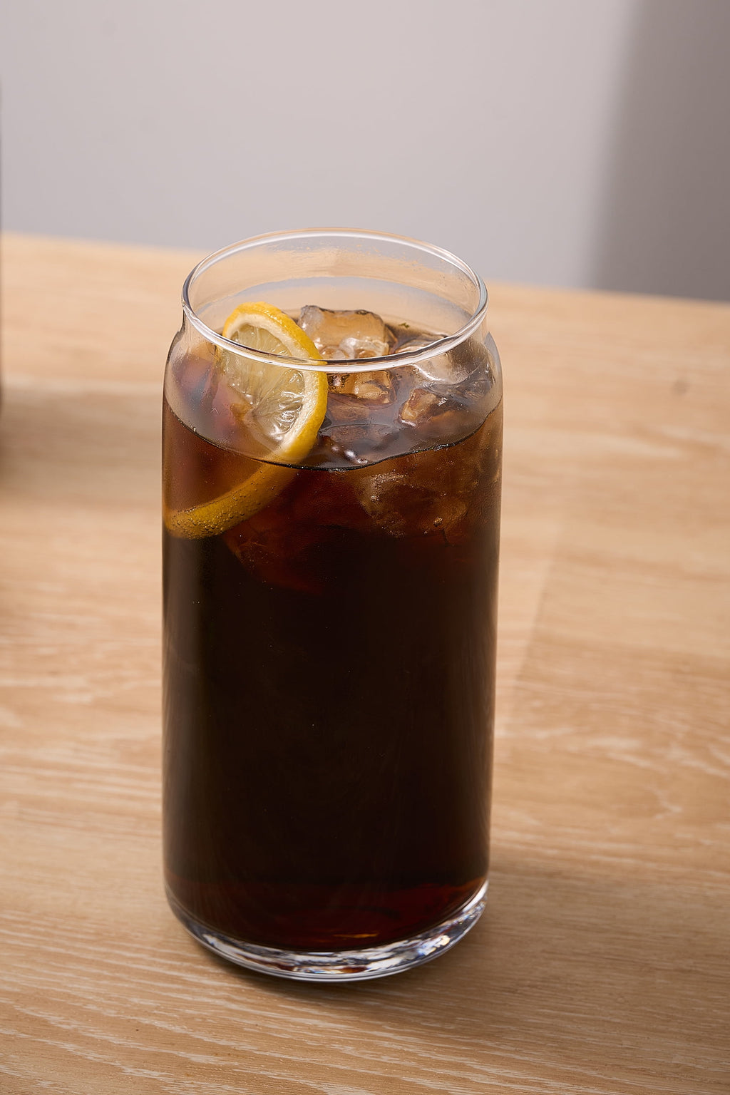 Glass 20oz Clear Drinkware Glass Can Shaped