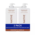 Nourishing Body Wash, Coconut &amp; Vanilla, 36 Fluid Ounce (Pack of 2)