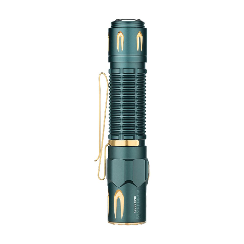 Warrior 3S Dream Blue Waterproof handheld Flashlight, 2300 Lum, 300 Meter