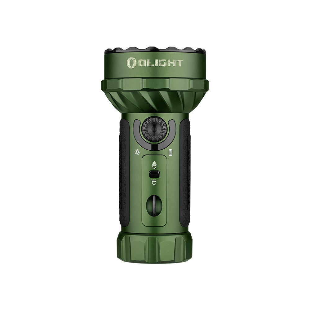 Marauder Mini 7,000 Lumens Bright Flashlight with 600 Meters Beam Distance, Powerful RGB Lights, Magnetic Rechargeable for Outdoors Work, Hunting, and Searching(Midnight Blue)