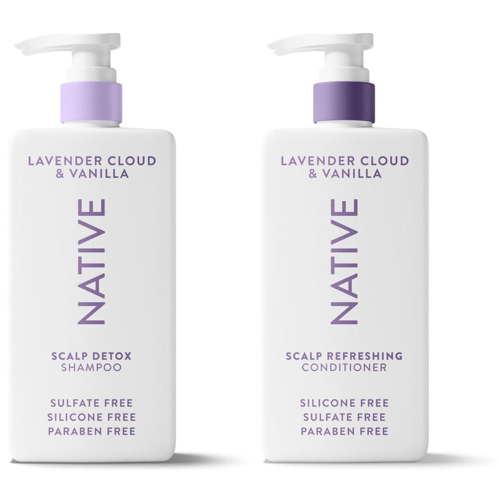 Lavender &amp; Cloud Shampoo and Conditioner Regimen