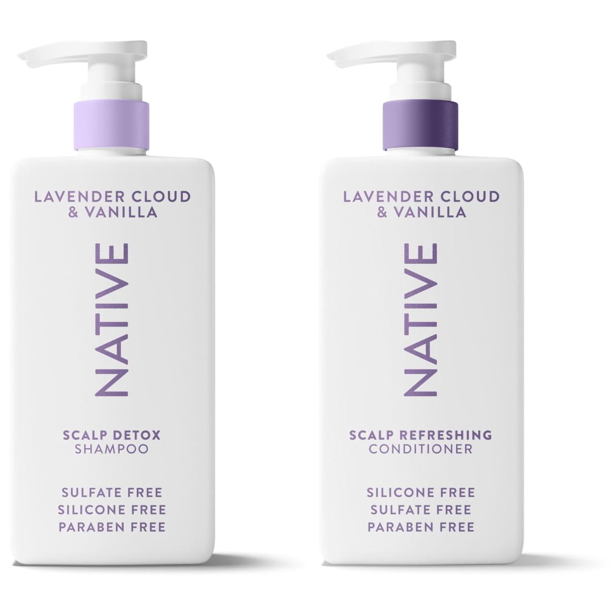 Lavender &amp; Cloud Shampoo and Conditioner Regimen