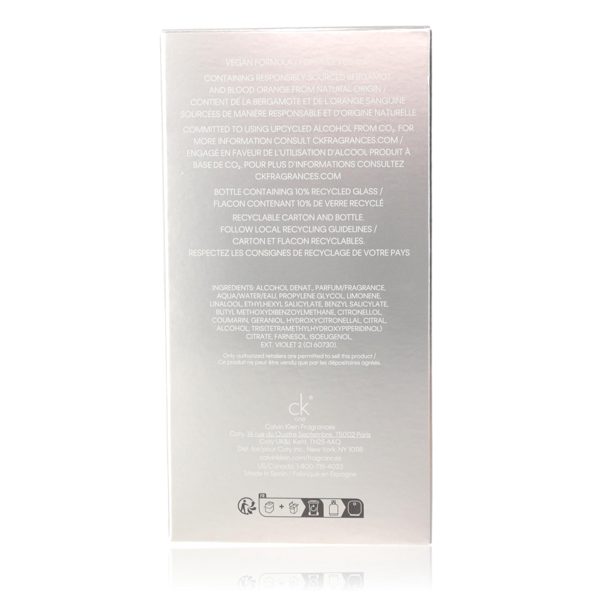 One Essence, 6.7 oz Parfum Intense Spray for Unisex