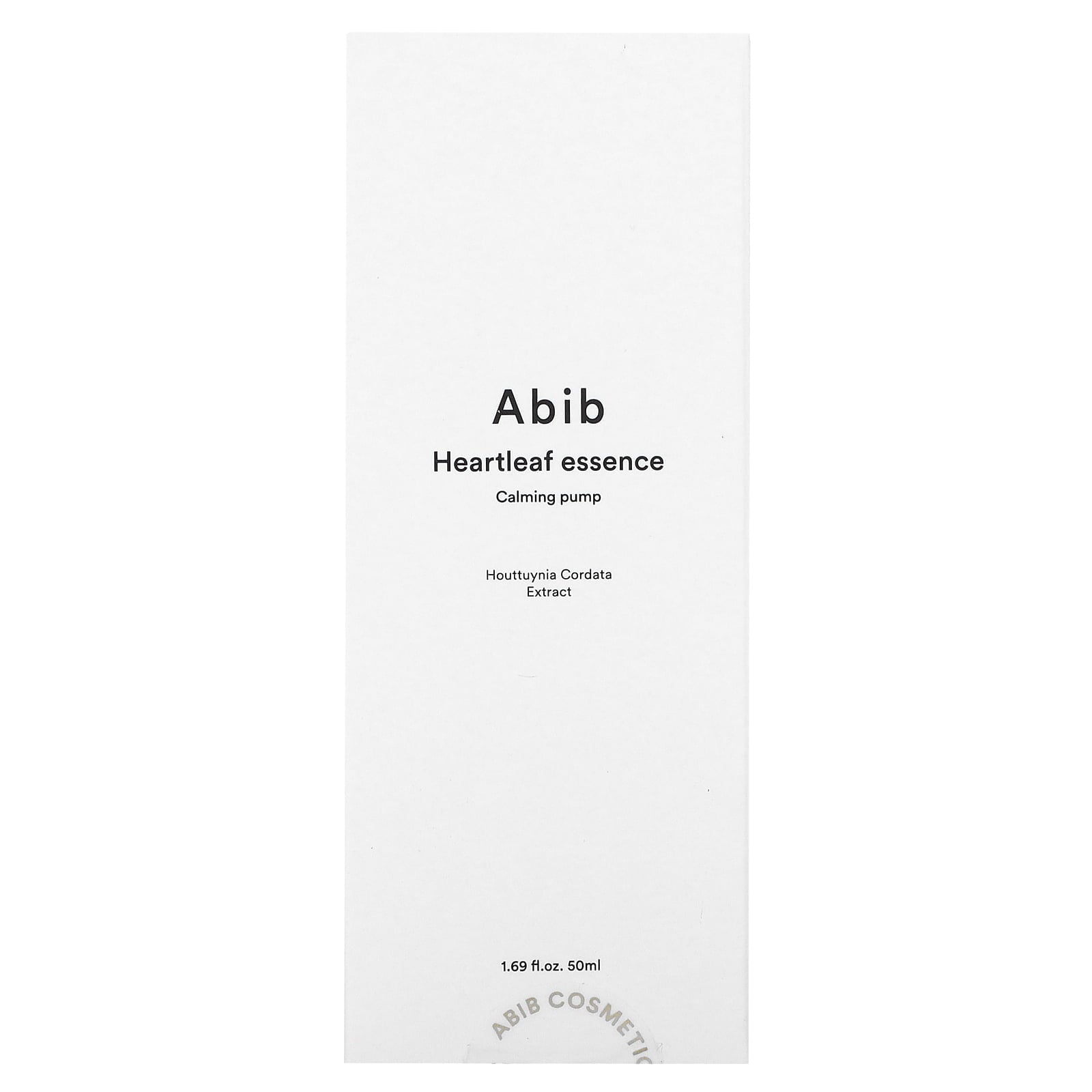 Abib - Heartleaf Essence Calming Pump(50ml/1.69oz)