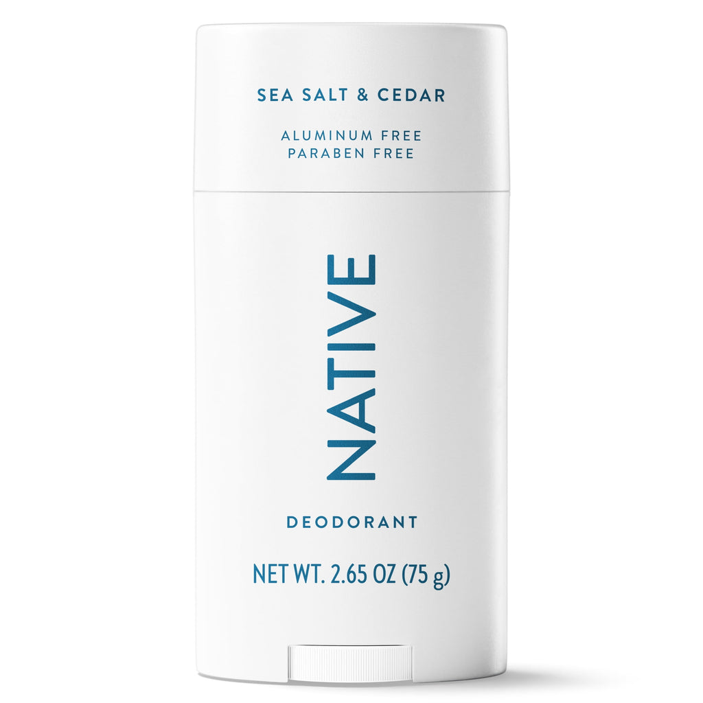 Deodorant, Aluminum Free, Sea Salt &amp; Cedar, for Women and Men, 2.65 oz