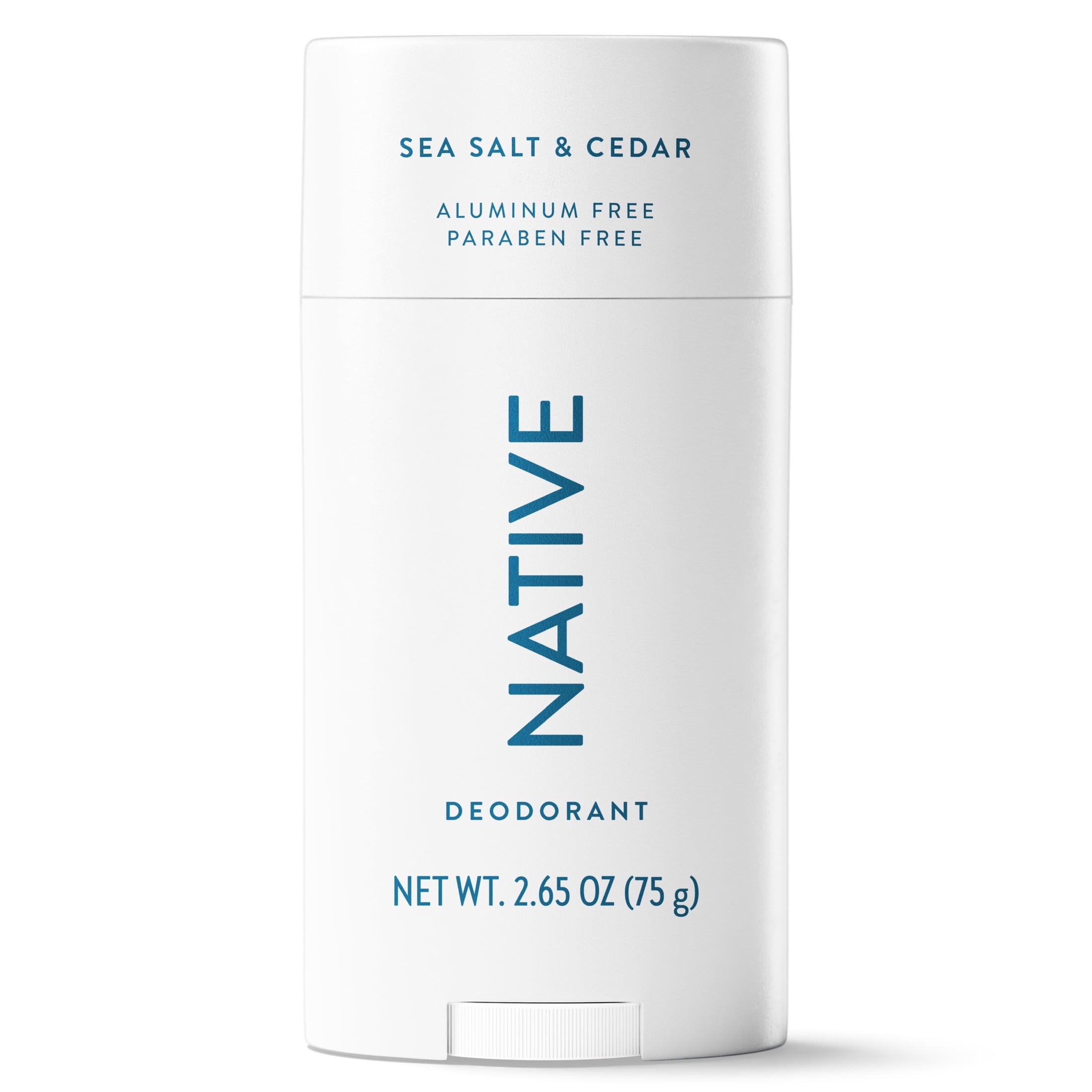 Deodorant, Aluminum Free, Sea Salt &amp; Cedar, for Women and Men, 2.65 oz