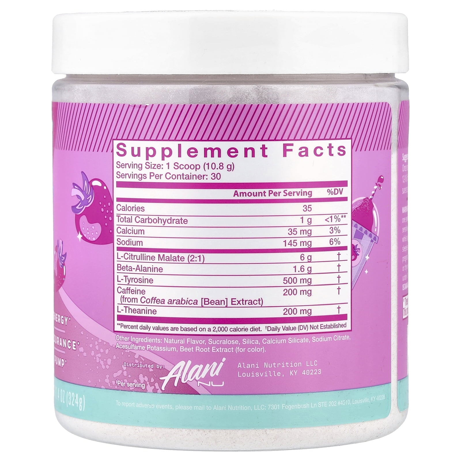 Pre-Workout, Pink Slush, 11.4 oz (324 g)