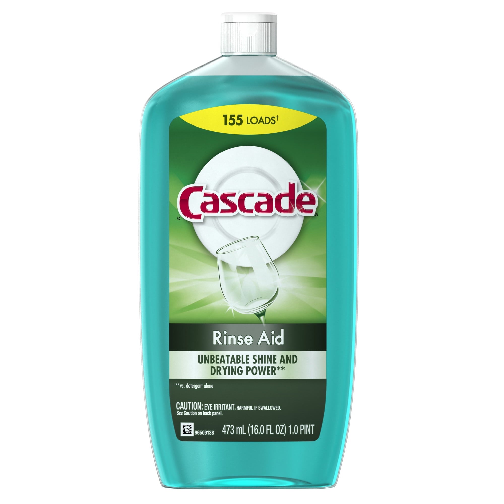 Rinse Aid, Dishwasher Rinse Agent, Original Scent, 16 Fl Oz
