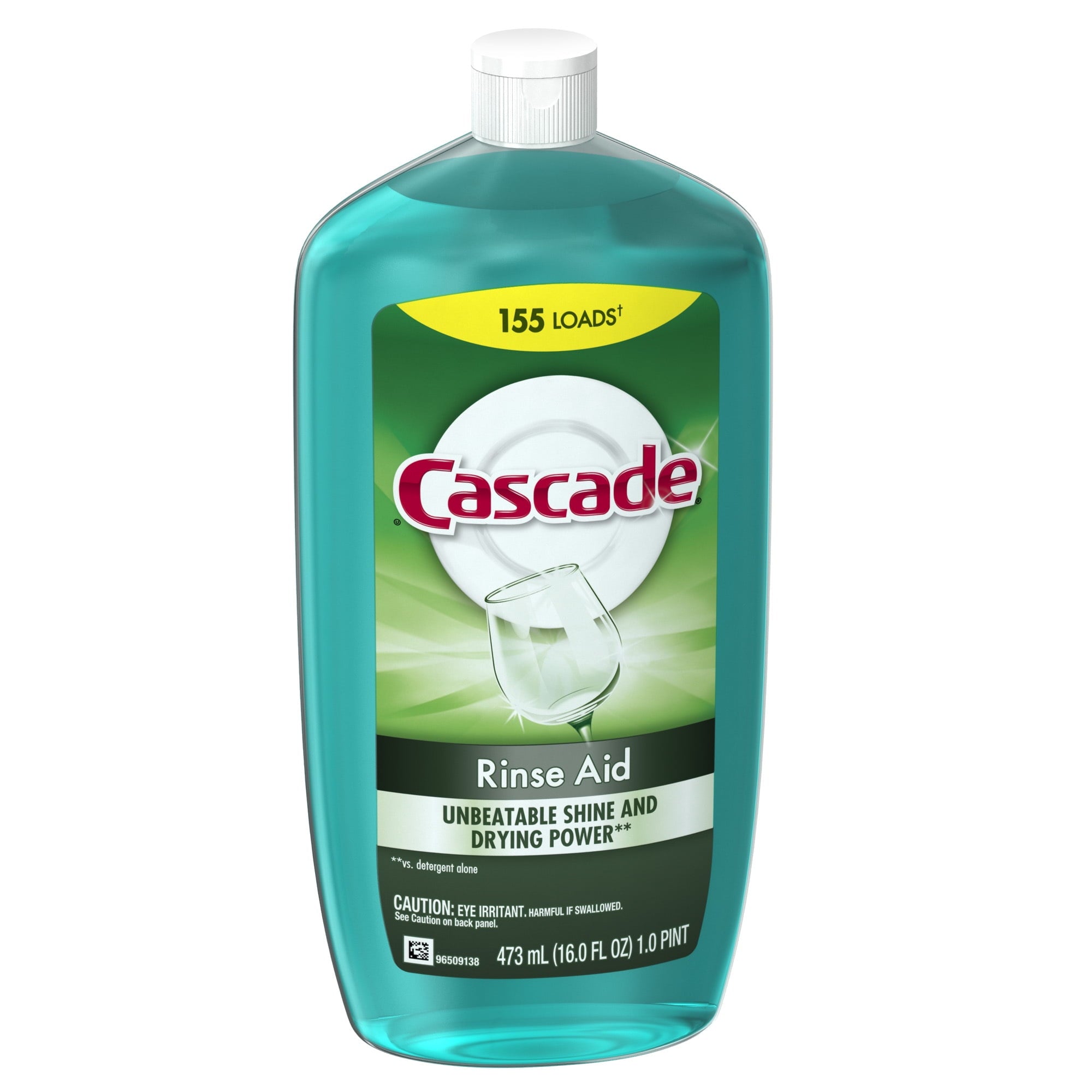 Rinse Aid, Dishwasher Rinse Agent, Original Scent, 16 Fl Oz