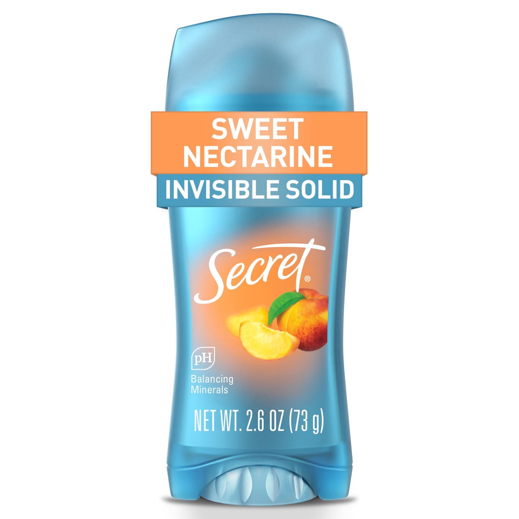 Fresh Antiperspirant Deodorant Invisible Solid for Women, Nectarine, 2.6 oz