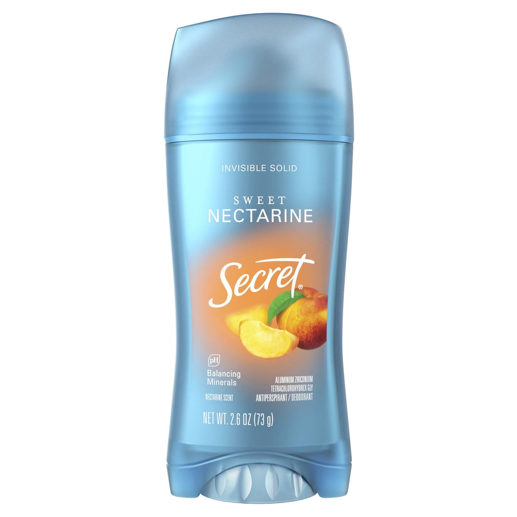 Fresh Antiperspirant Deodorant Invisible Solid for Women, Nectarine, 2.6 oz
