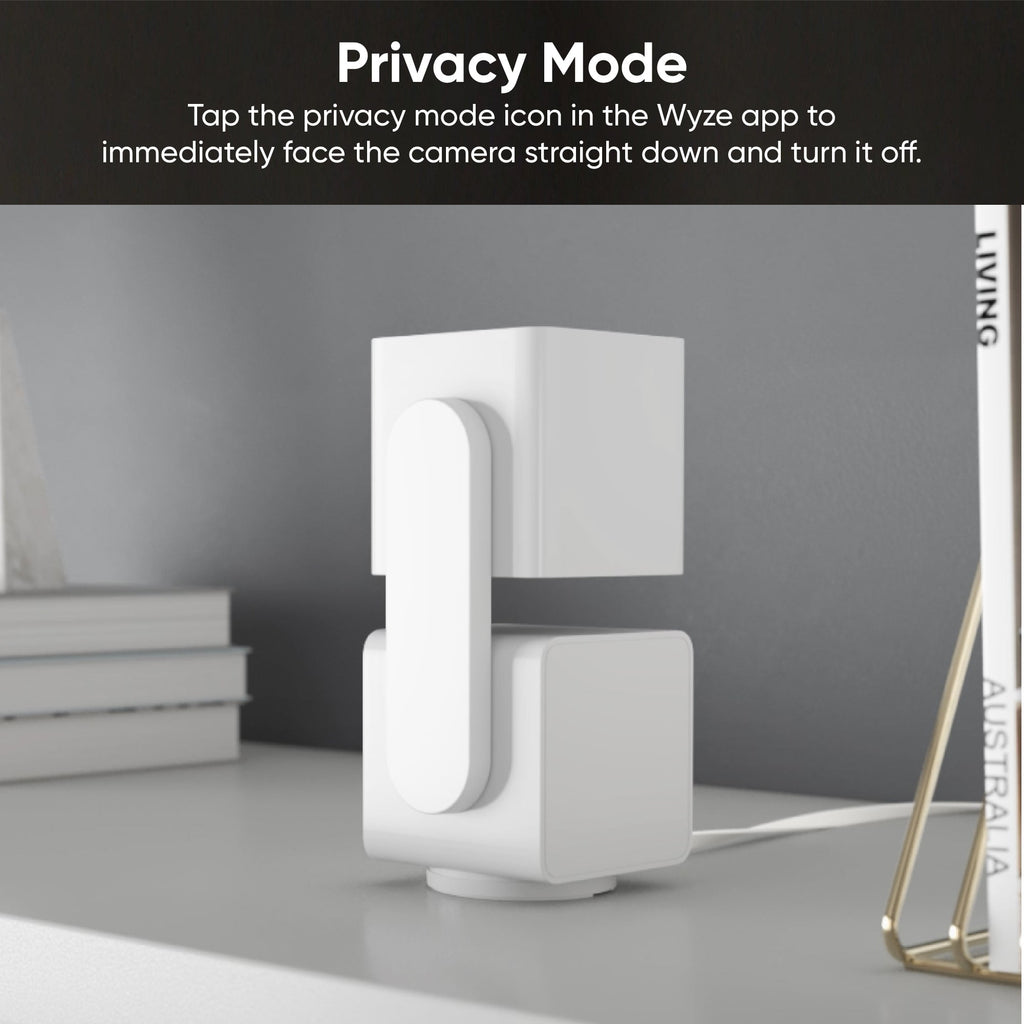 Cam Pan v3 Indoor/Outdoor Wired Security Camera with Pan/Tilt/Zoom - White