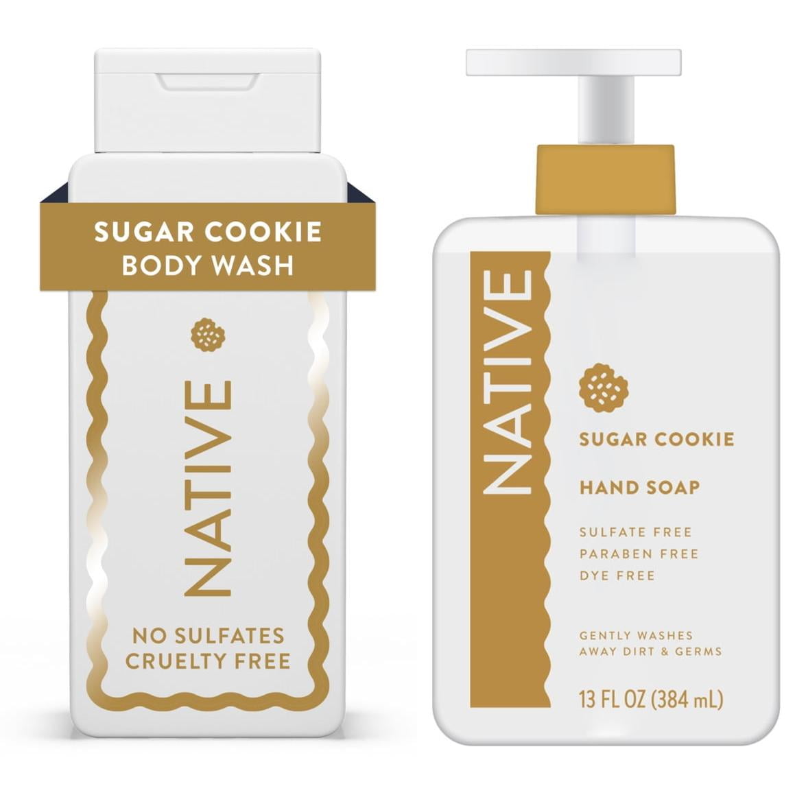 Limited Edition Sugar Cookie Body Wash 18 oz and Hand Soap 13 oz