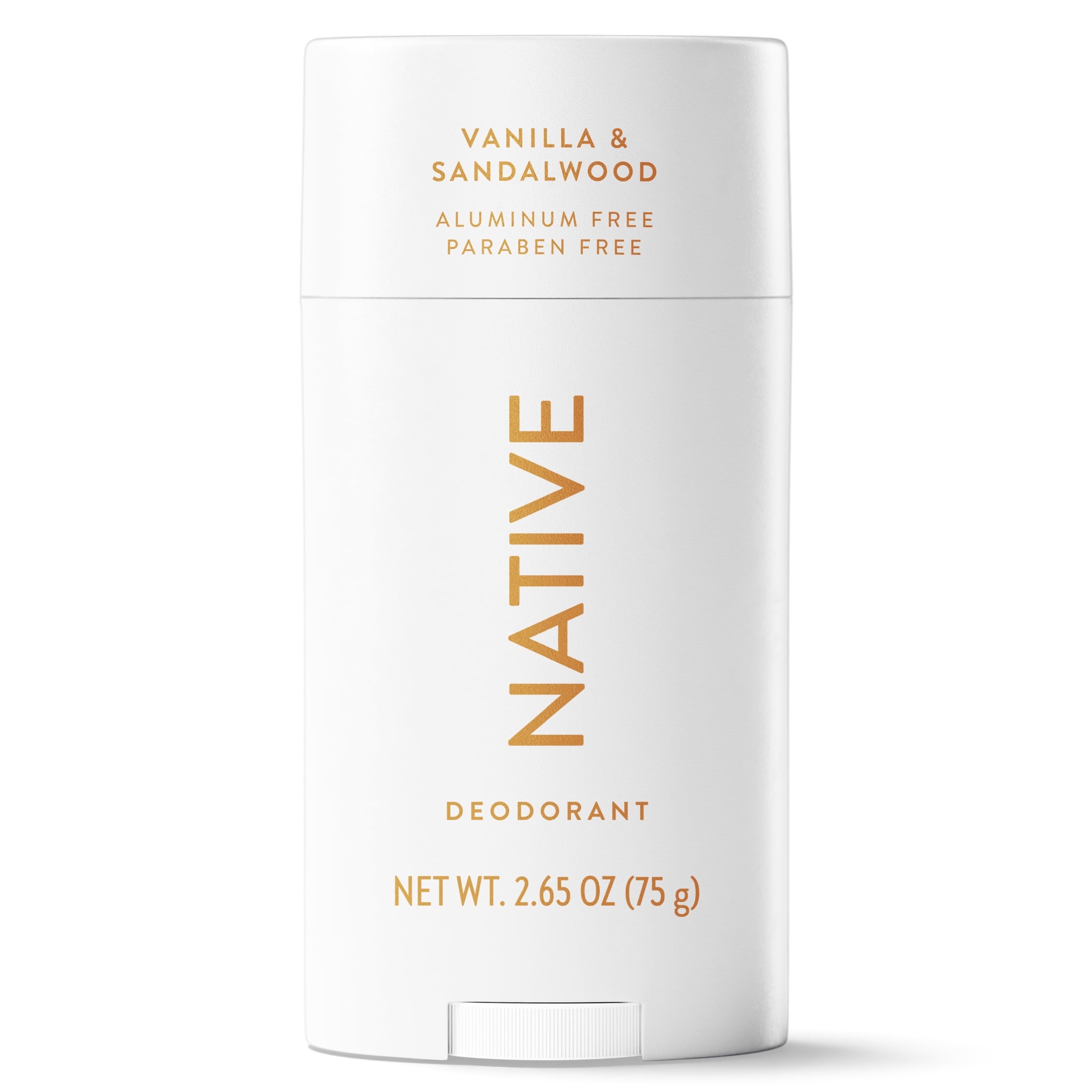 Deodorant, Aluminum Free for Women and Men, Vanilla &amp; Sandalwood, 2.65 oz