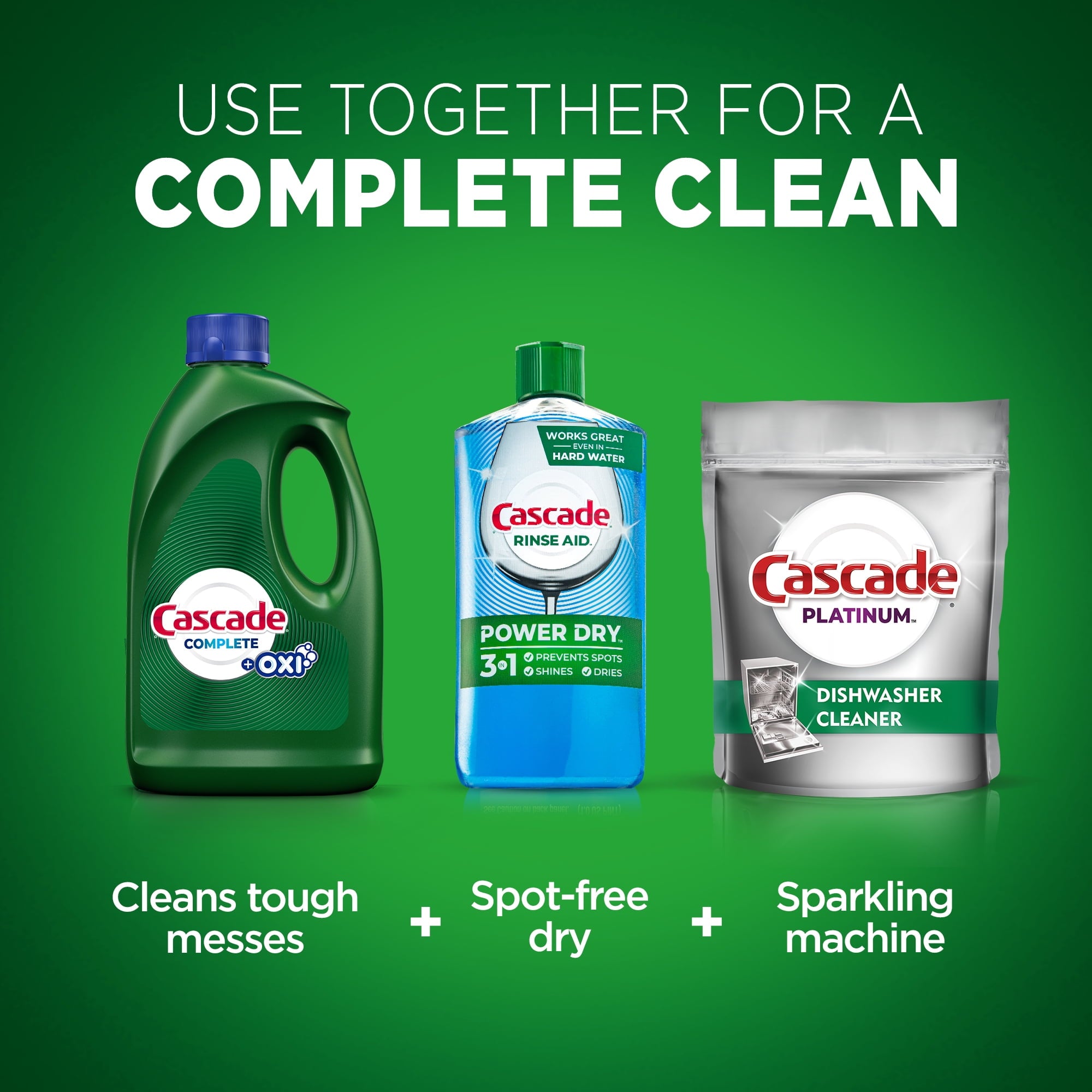 Complete Gel + Oxi, Dishwasher Detergent, 60 fl oz