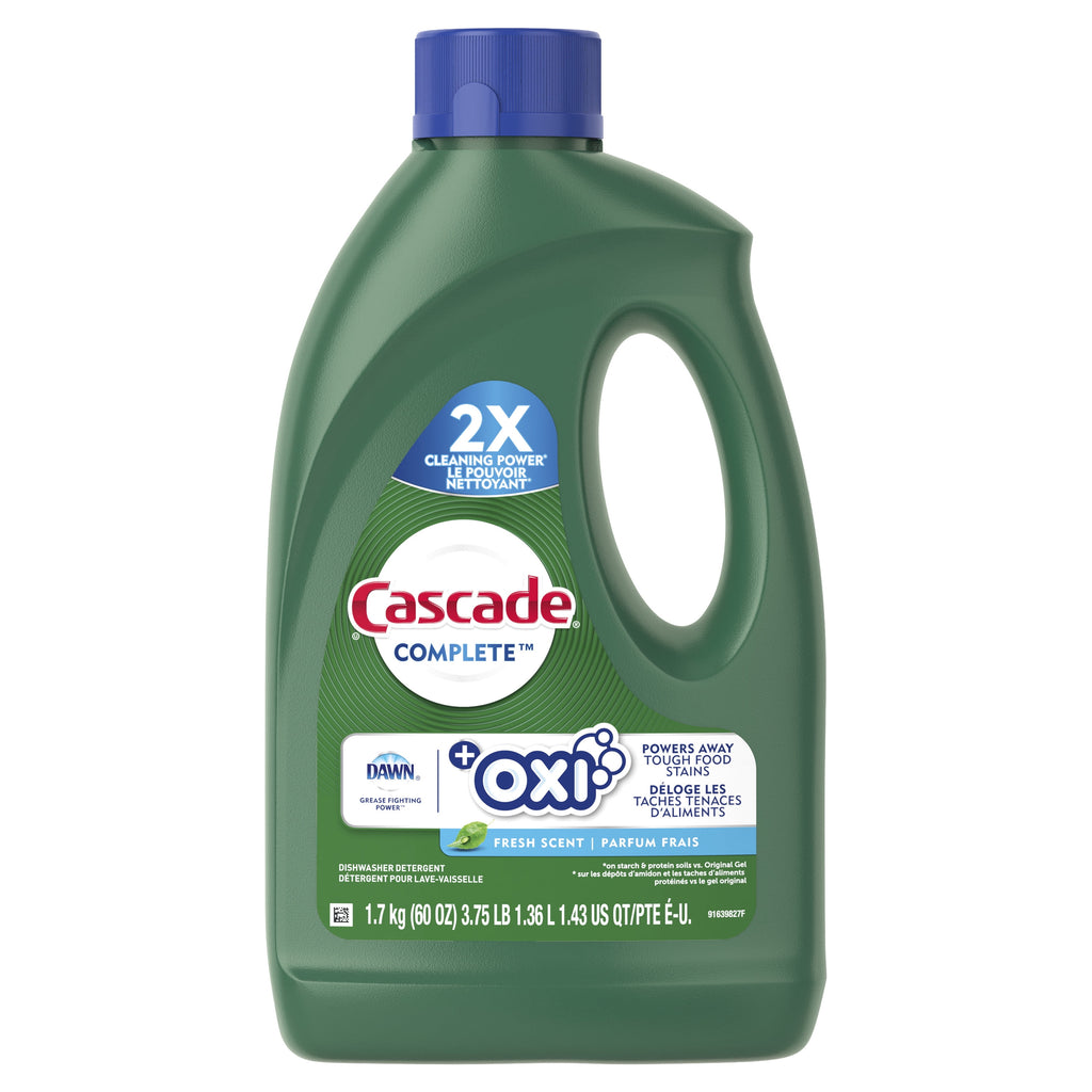 Complete Gel + Oxi, Dishwasher Detergent, 60 fl oz