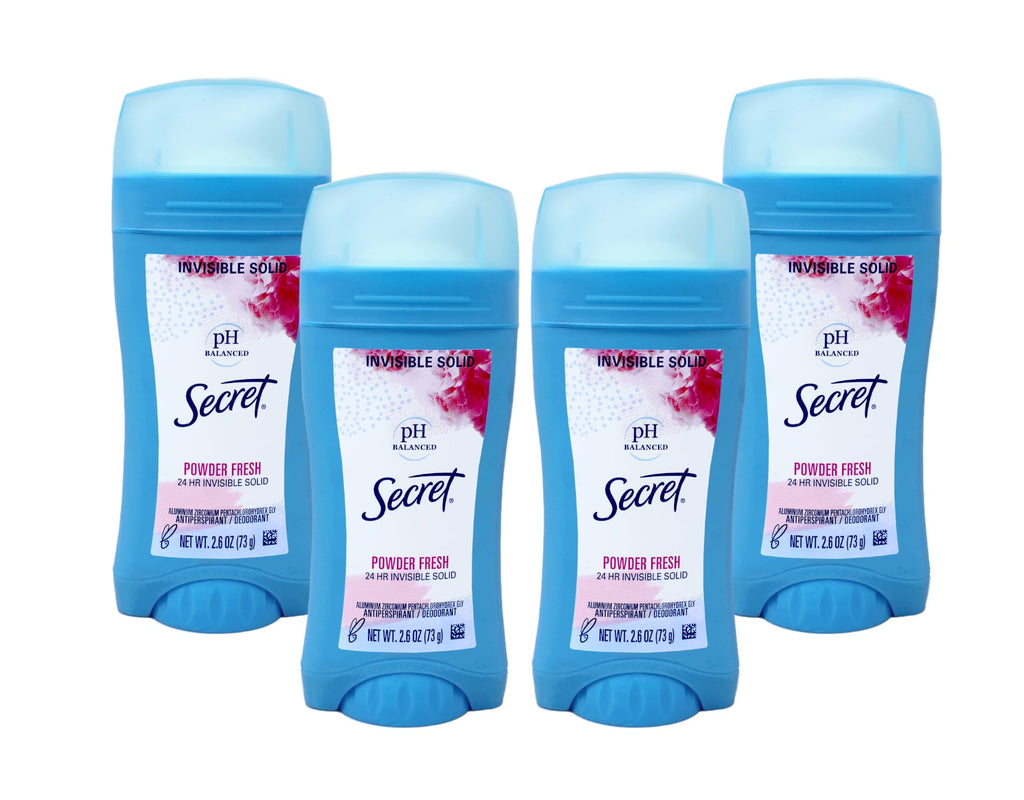 Sld Inv Pwdr Frsh Size 2.6z Solid Invisible Powder Fresh 2.6oz (Pack of 4)