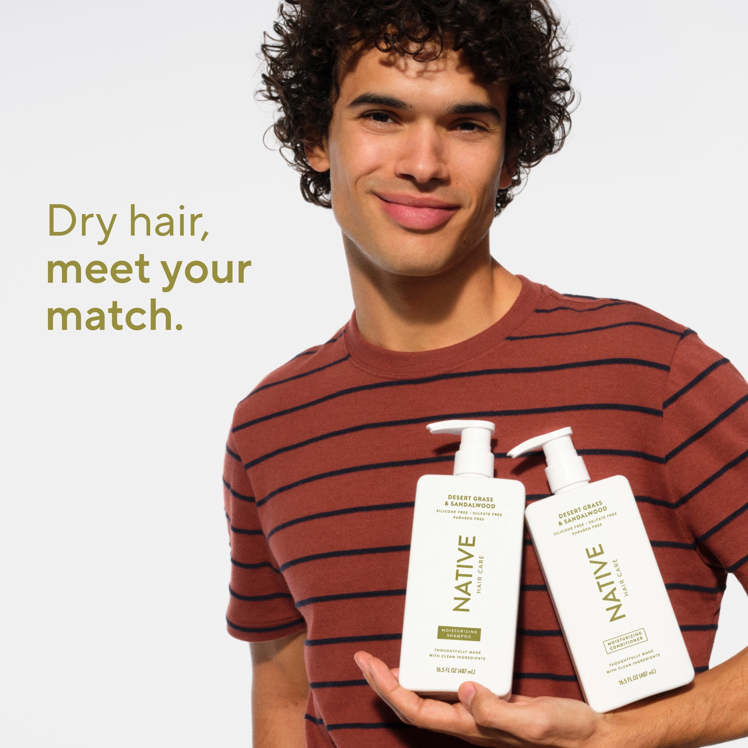 Moisturizing Shampoo Desert Grass and Sandalwood 16.5 fl oz