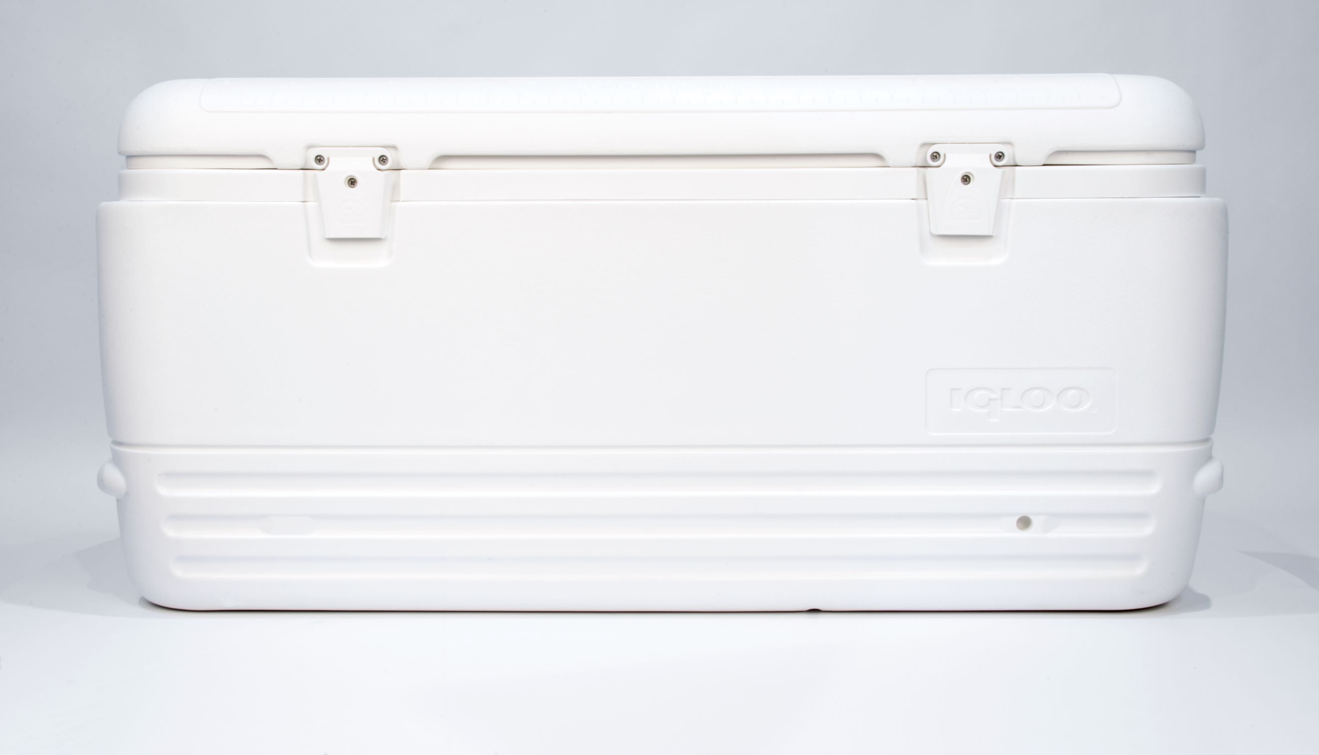120 qt. Quick &amp; Cool Polar Ice Chest Cooler, White