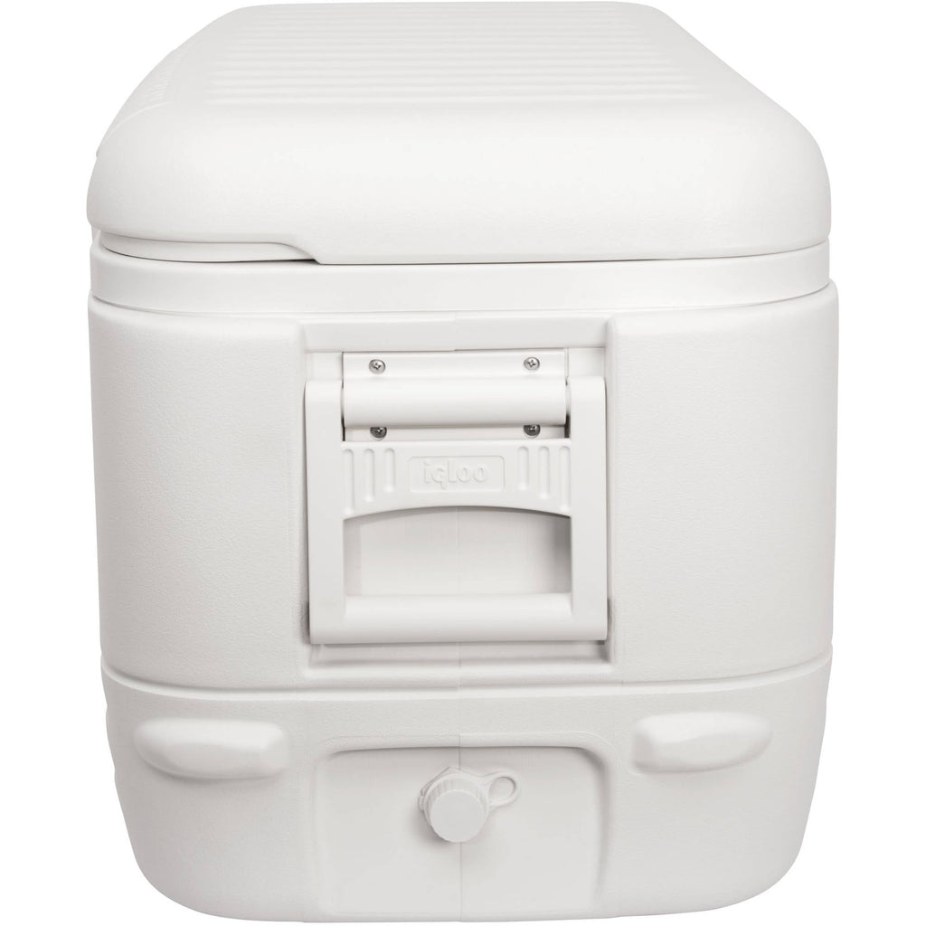 120 qt. Quick &amp; Cool Polar Ice Chest Cooler, White
