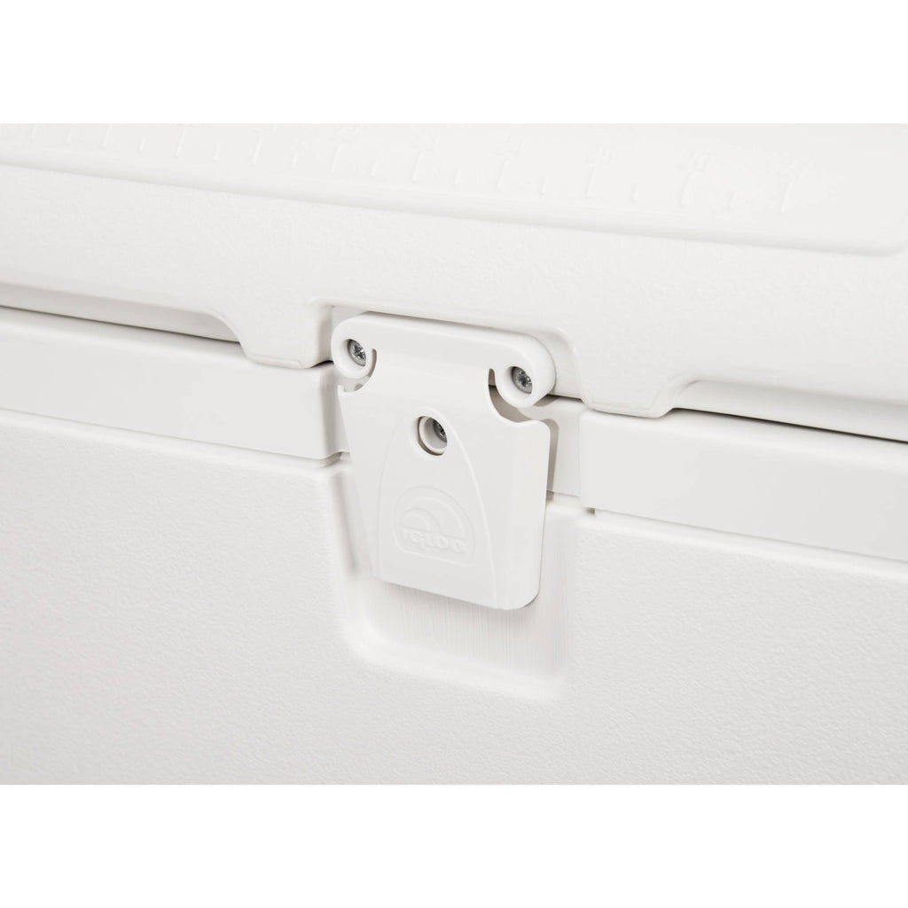120 qt. Quick &amp; Cool Polar Ice Chest Cooler, White
