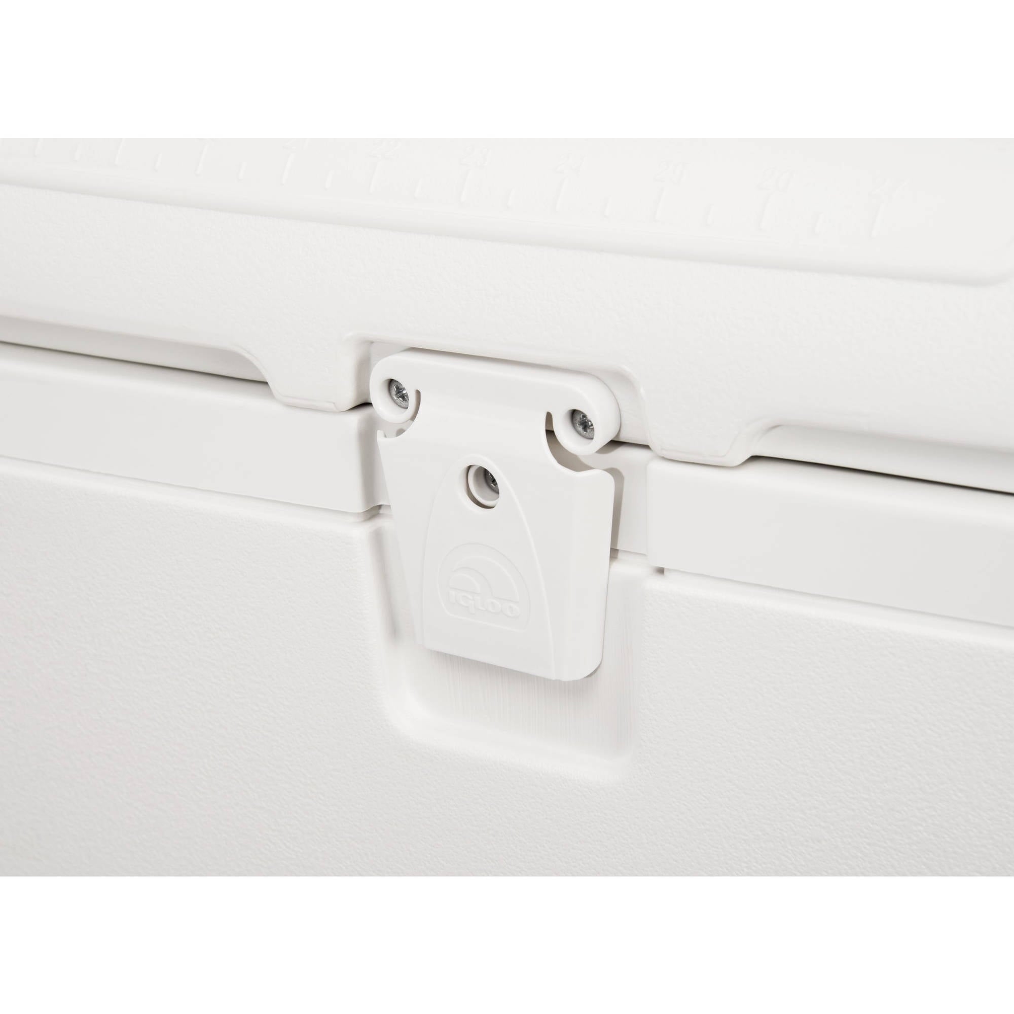 120 qt. Quick &amp; Cool Polar Ice Chest Cooler, White