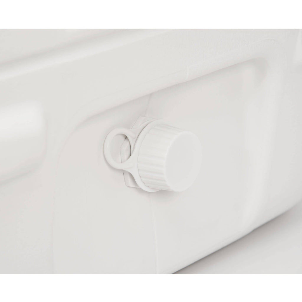 120 qt. Quick &amp; Cool Polar Ice Chest Cooler, White