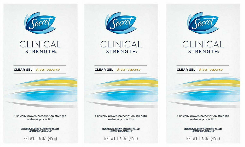 Antiperspirant Deodorant for Women, Stress, 3 Pack