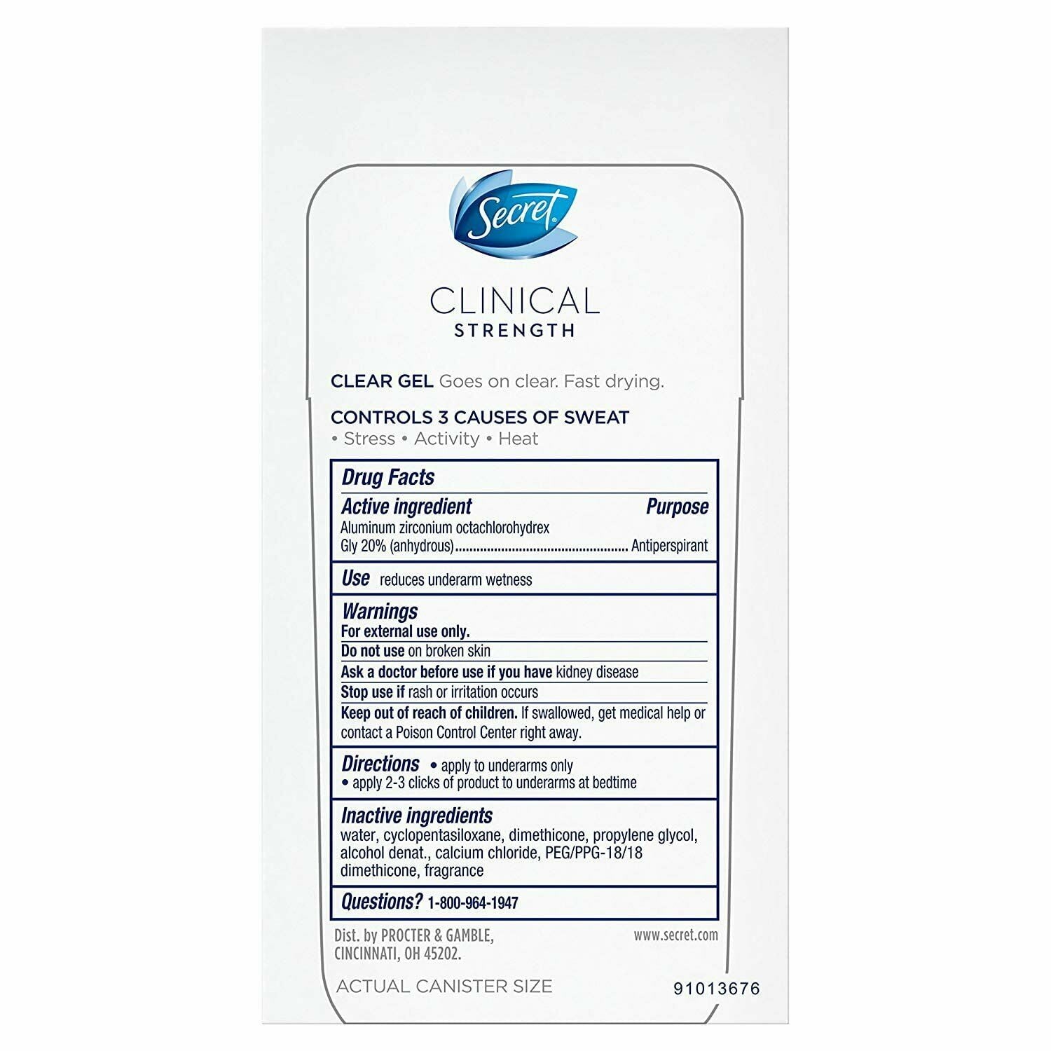 Antiperspirant Deodorant for Women, Stress, 3 Pack