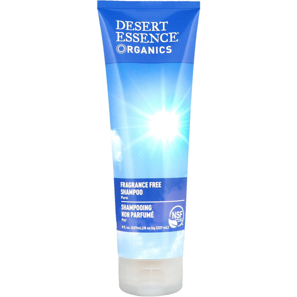 Organics, Shampoo, Fragrance Free, 8 fl oz (237 ml)