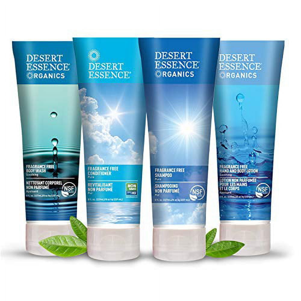 Organics, Shampoo, Fragrance Free, 8 fl oz (237 ml)