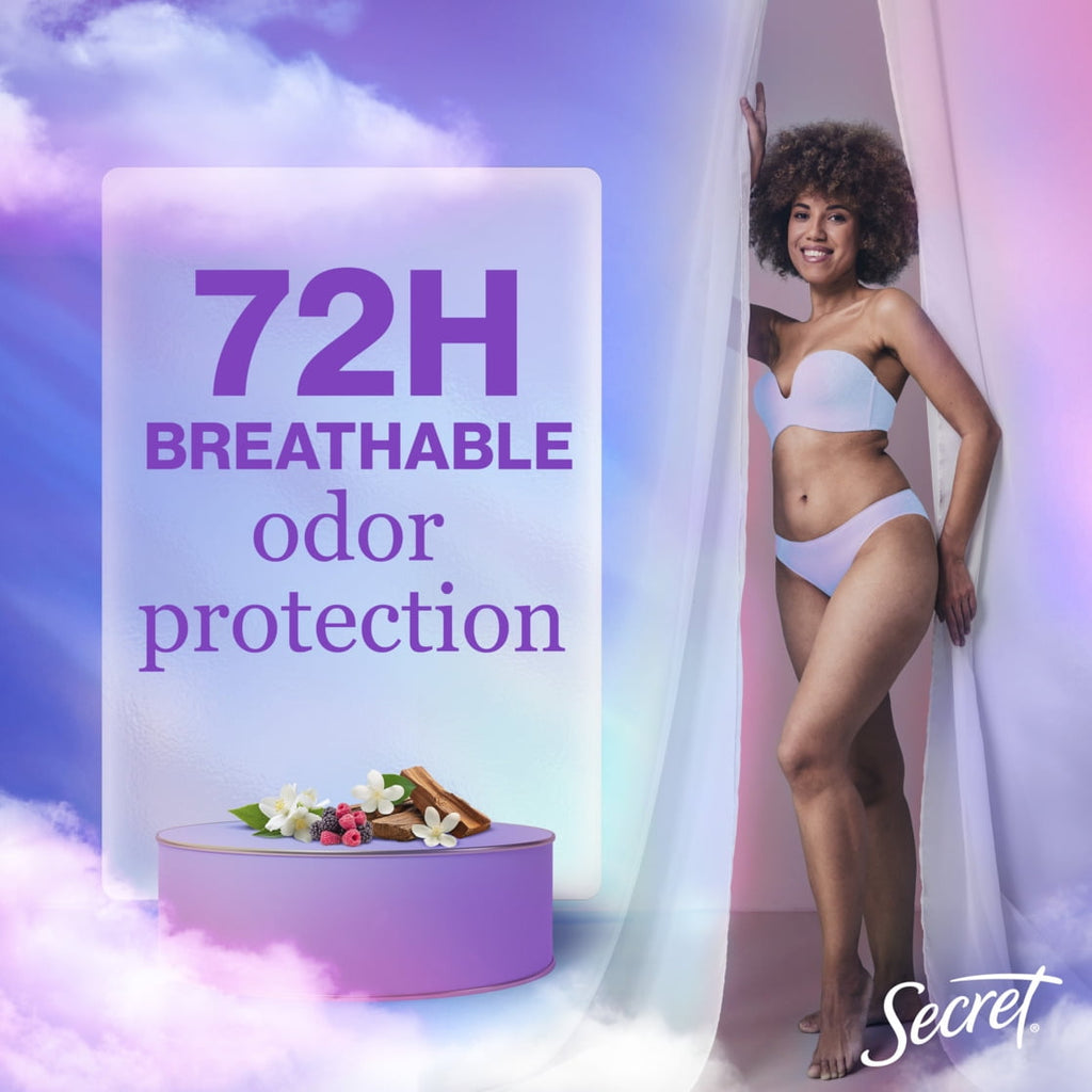 Fresh Clear Gel and Deodorant for Women, Refreshing Berry, 2.6 oz each, Pack of 2