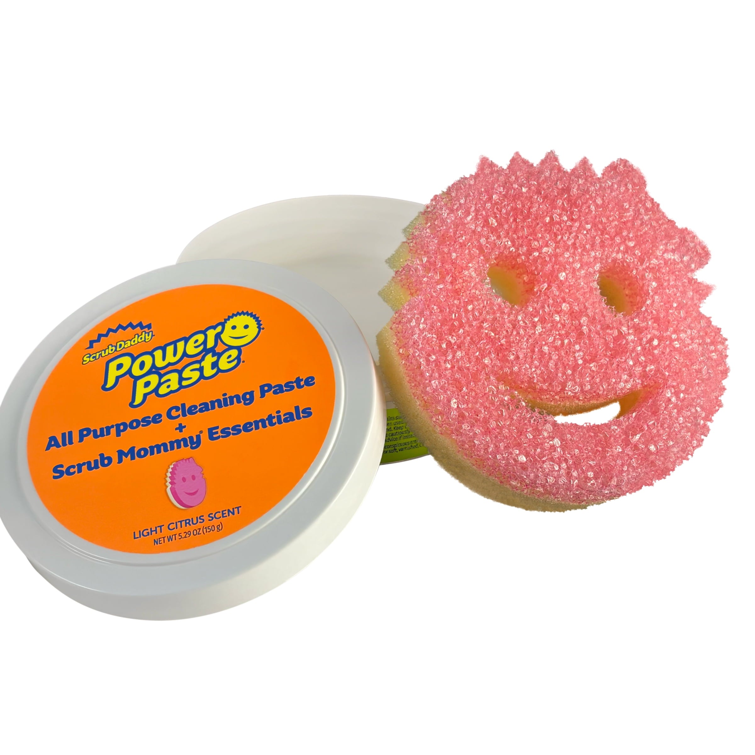 PowerPaste All-Purpose Cleaning Paste with Essentials Scrub Mommy Multipurpose Cleaning Sponge