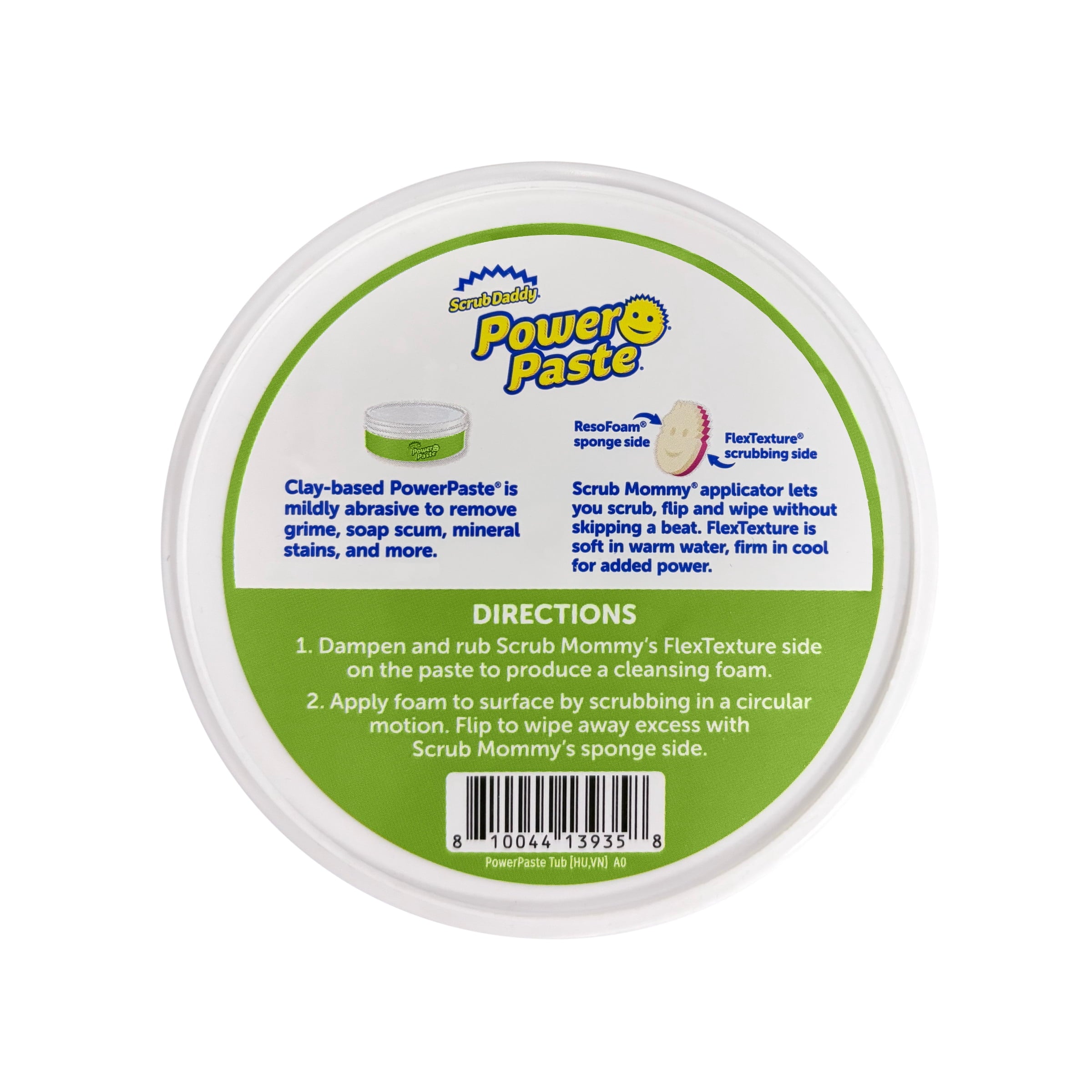 PowerPaste All-Purpose Cleaning Paste with Essentials Scrub Mommy Multipurpose Cleaning Sponge