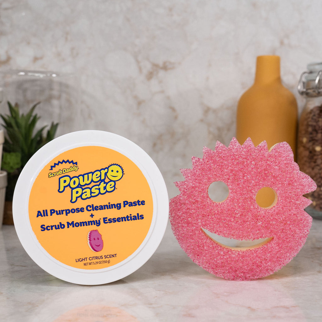 PowerPaste All-Purpose Cleaning Paste with Essentials Scrub Mommy Multipurpose Cleaning Sponge