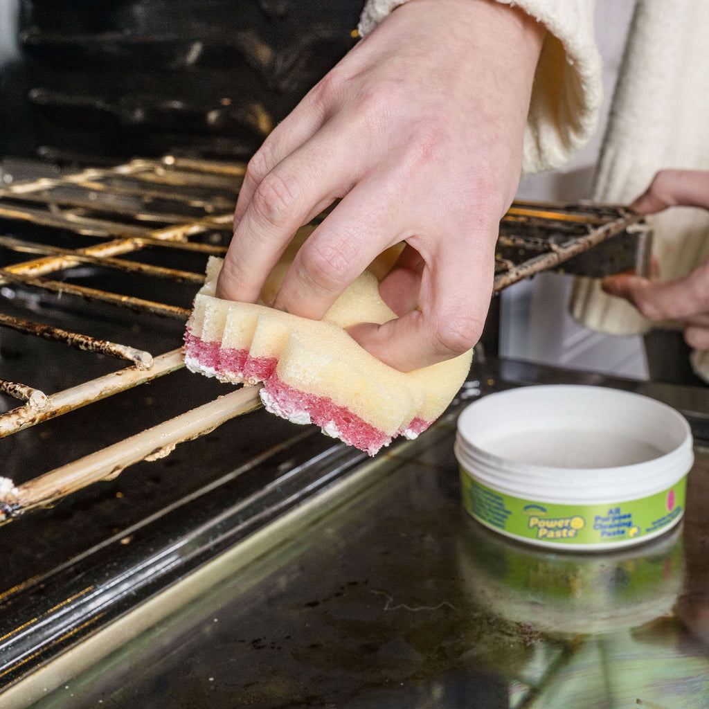 PowerPaste All-Purpose Cleaning Paste with Essentials Scrub Mommy Multipurpose Cleaning Sponge