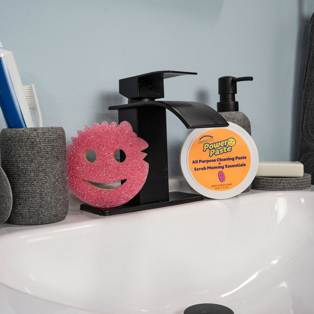 PowerPaste All-Purpose Cleaning Paste with Essentials Scrub Mommy Multipurpose Cleaning Sponge