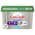 Platinum Action Pacs + Oxi, Dishwasher Detergent, Fresh, 45 Ct